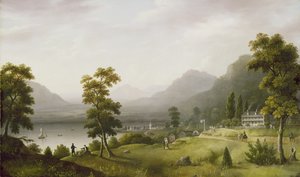 Carters Tavern u Head of Lake George, 1817-18