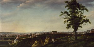 Pohled na Baltimore z Chapel Hill, c.1803