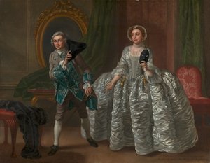 David Garrick a paní Pritchardová ve filmu Benjamina Hoadleyho "Podezřelý manžel"