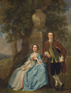 George a Margaret Rogersovi od Francis Hayman