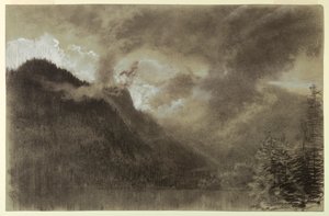 Echo Lake, New Hampshire od Francis Hopkinson Smith