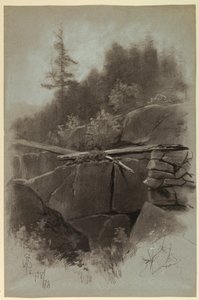 Skalní útes od Francis Hopkinson Smith