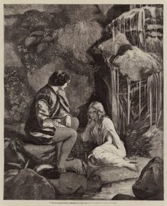 Undine se objevuje u rytíře Huldbranda