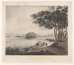 Pohled na Windermere Pohled na jezero Windermere (název na objektu) od Francis Jukes
