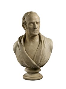 Busta sira Benjamina Hobhouse, Bt, MP (1757-1831), 1818-1819 (sádra)