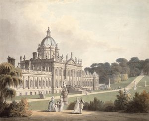Hrad Howard od Francis Nicholson