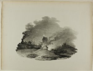 Poblíž Wellingtonu, Shropshire od Francis Nicholson