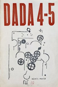 2. obálka "Dada 4-5" od Picabii (1879-1953), literární a výtvarná sbírka, červenec 1917.