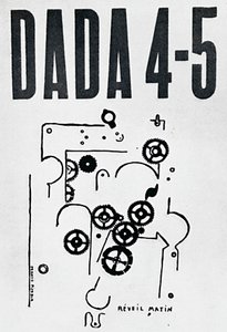Obálka časopisu Dada 4-5, návrh Francis Picabia (1879-1953), Curych od Francis Picabia