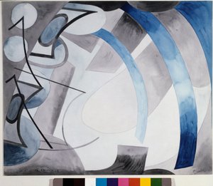 Francouzská prudkost (olej na plátně) od Francis Picabia