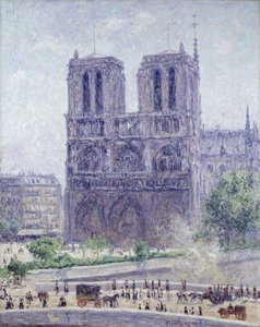 Notre Dame v ranním slunci od Francis Picabia