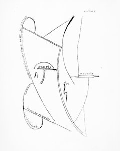 Poemes et Dessins de la Fille nee sans Mere, č. 19, vydalo nakladatelství Imprimeries Reunies, Lausanne. od Francis Picabia
