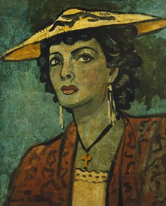Žlutý klobouk (Le Chapeau Jaune) od Francis Picabia