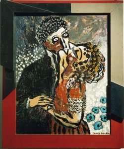 Polibek (The kiss) Obraz, Francis Picabia (1879-1953) 1924 Dim 92x73,8 cm Turín Galleria Arte Moderna