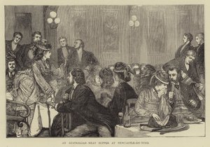 Australská masová večeře v Newcastle-on-Tyne od Francis S. Walker