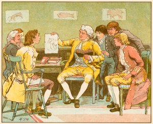 Opuštěná vesnice by Oliver Goldsmith od Francis S. Walker