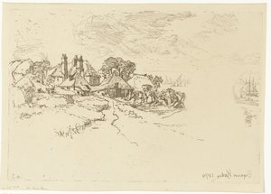 Farma v Essexu Farma v Essexu od Francis Seymour Haden (Sir) (signed by artist)