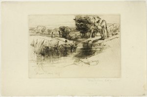 Stojatá voda od Francis Seymour Haden
