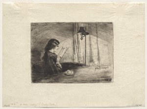 Lady Reading od Francis Seymour Haden