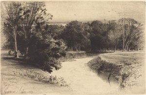 Západ slunce v Irsku od Francis Seymour Haden