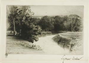 Západ slunce v Irsku od Francis Seymour Haden