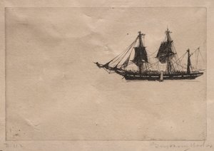 Úprava kůry, 1865. od Francis Seymour Haden