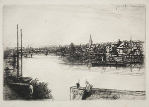 Battersea Reach od Francis Seymour Haden
