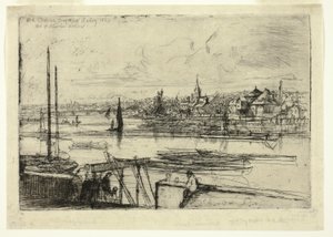 Battersea Reach od Francis Seymour Haden