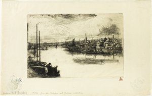 Battersea Reach od Francis Seymour Haden