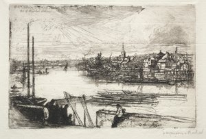 Battersea Reach od Francis Seymour Haden