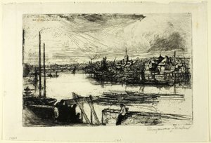 Battersea Reach od Francis Seymour Haden