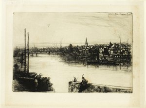 Battersea Reach od Francis Seymour Haden