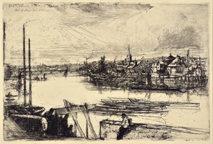 Battersea Reach od Francis Seymour Haden