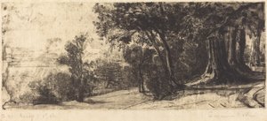 Brzy ráno - Richmond od Francis Seymour Haden