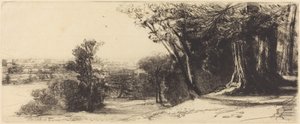 Brzy ráno - Richmond od Francis Seymour Haden