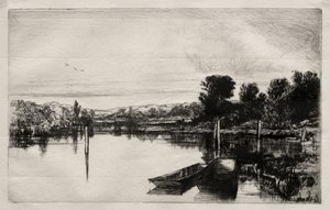 Egham, 1859. od Francis Seymour Haden