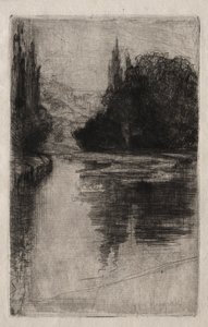 Večer od Francis Seymour Haden