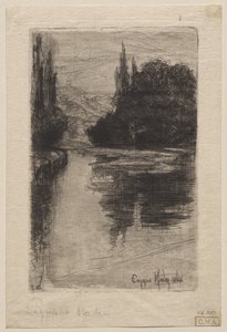 Večer od Francis Seymour Haden