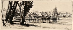 Fulham (lept) od Francis Seymour Haden