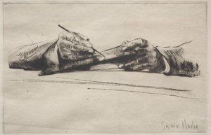 Ruce na sucho od Francis Seymour Haden