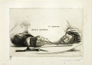 Ruce Leptání-O Works od Francis Seymour Haden