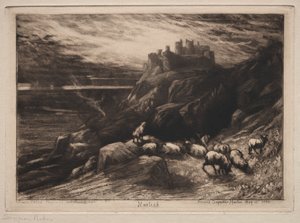 Harlech od Francis Seymour Haden