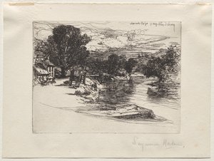 Dům Smithů od Francis Seymour Haden