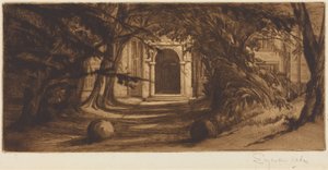 Mytton Hall od Francis Seymour Haden