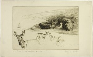 Newton Manor od Francis Seymour Haden