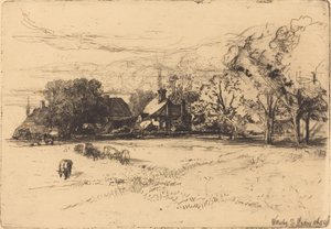 Starý Willesley House od Francis Seymour Haden