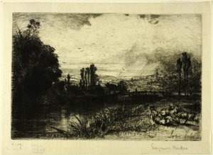 Na Testu od Francis Seymour Haden