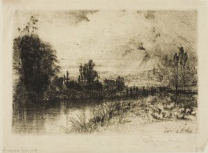 Na Testu od Francis Seymour Haden