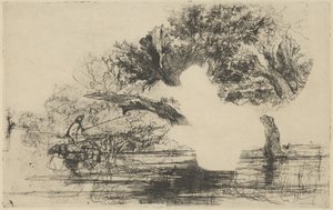 Penton Hook, 1864., 1864. od Francis Seymour Haden