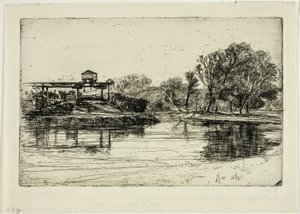 Železniční průnik od Francis Seymour Haden